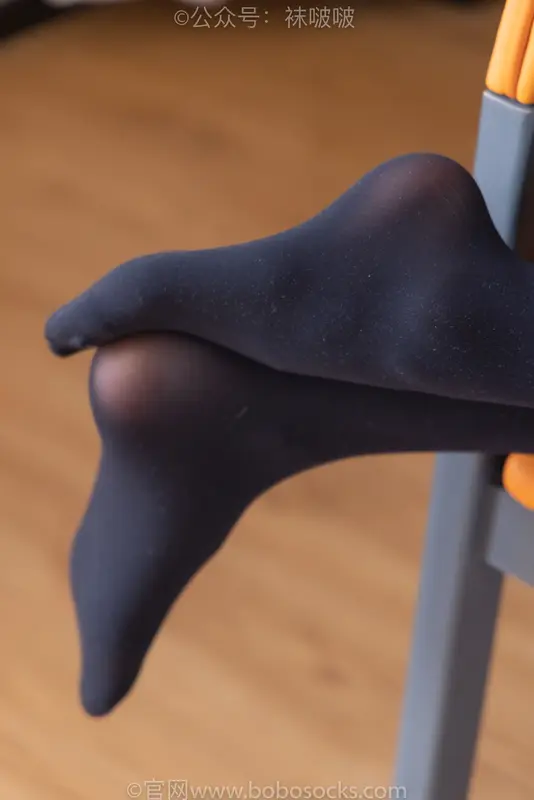 [BoBoSocks袜啵啵]NO.064 稚予-平底鞋、厚黑丝 11