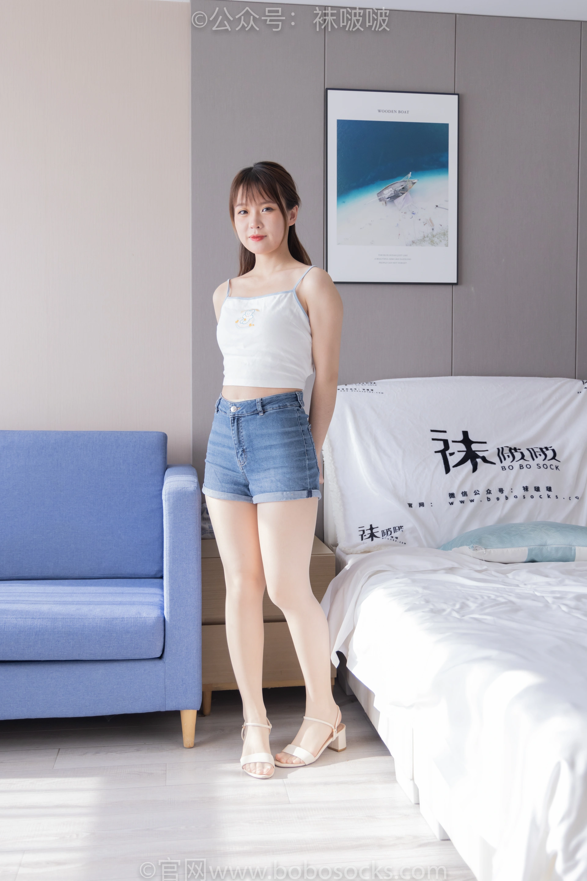[BoBoSocks袜啵啵]NO.077 朵朵-凉鞋、肉丝 0
